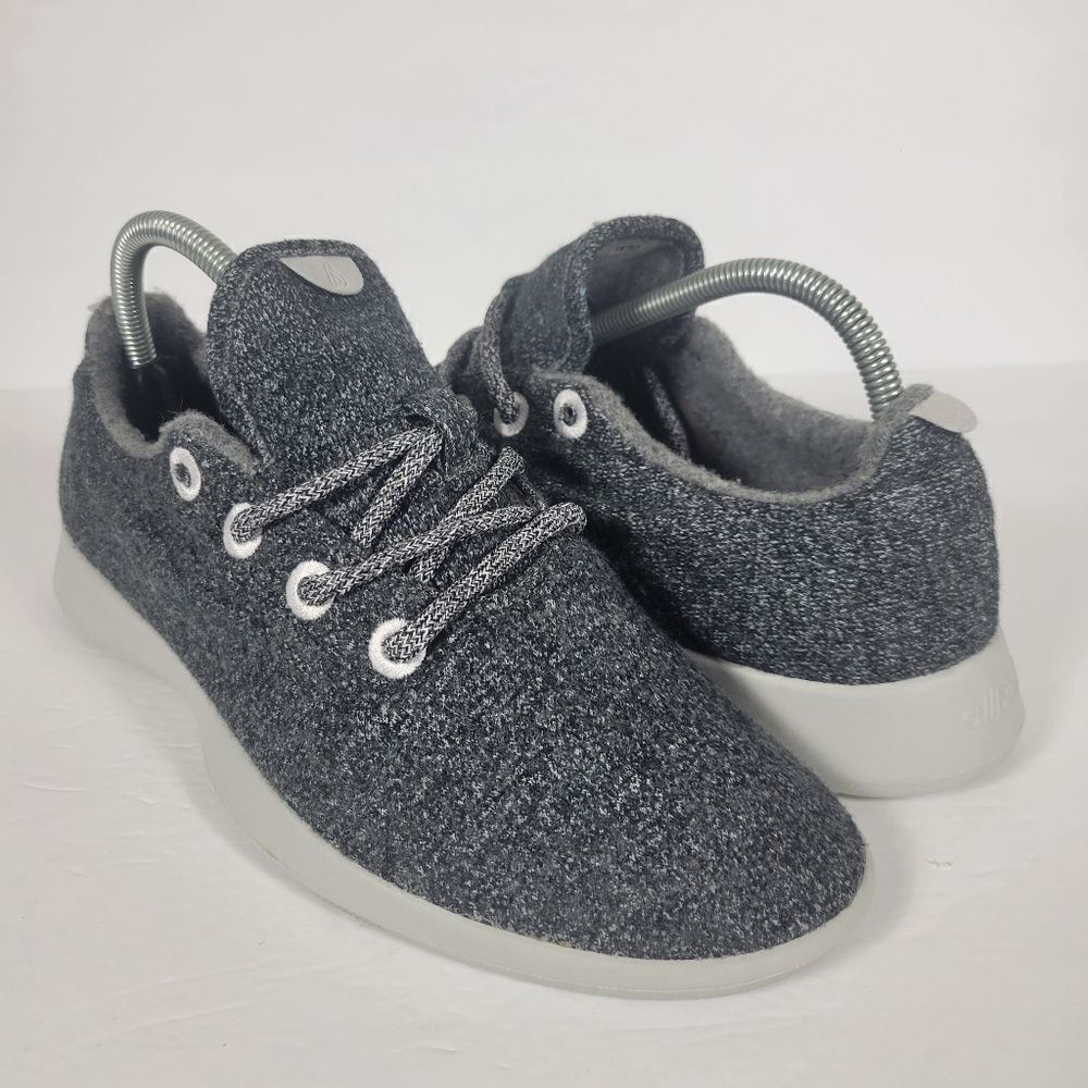 Allbirds Grey NZ Merino Wool Runners Shoes Women Size 10 WRW10